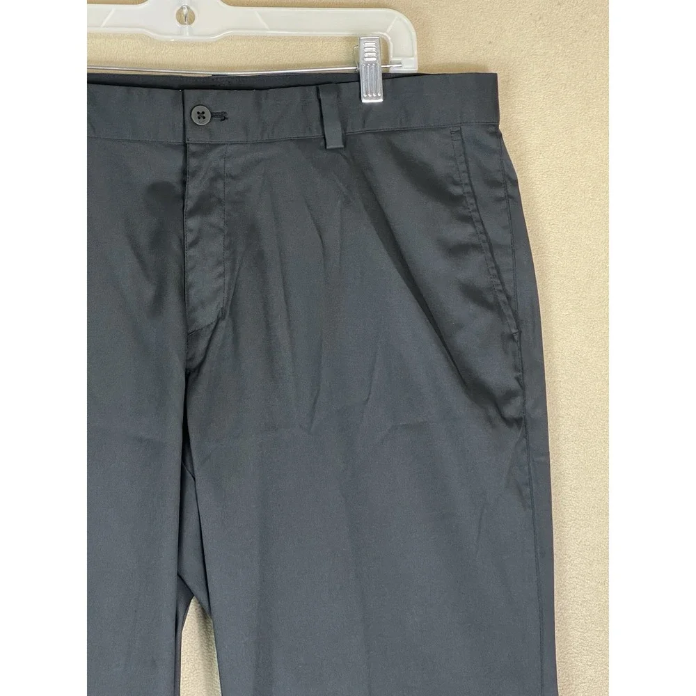 Nike Golf Pants Mens 35x30 Black‎ Tour Performance Dri-Fit Straight Leg Stretch